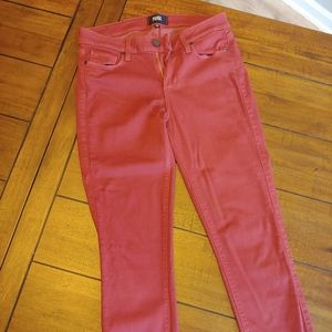 PAIGE Burnt Orange Skinny Jeans